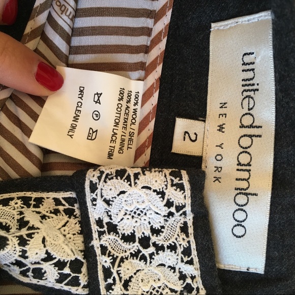 United Bamboo Skirt Size 2 like new - Picture 2 of 4